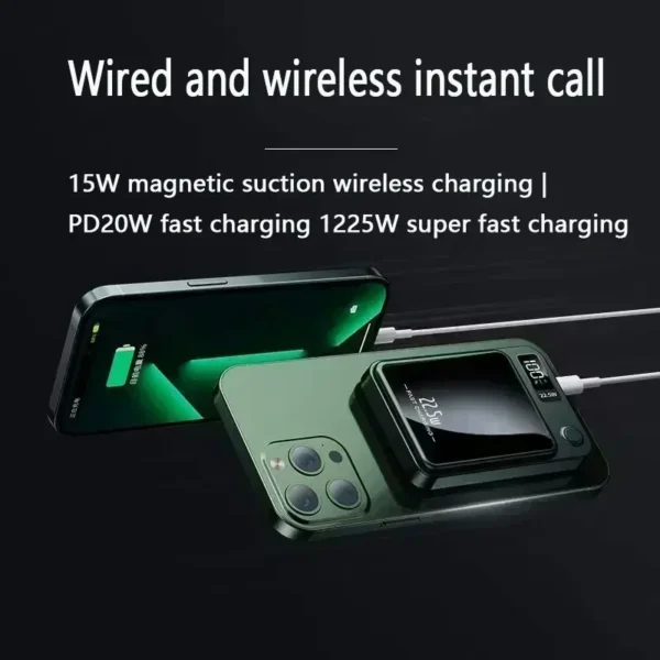 Magnetic Power Bank External Battery Pack