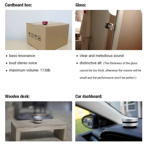 Turn Anything to Speaker Portable