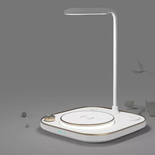 LED desk Lamp with Fast Charging for wireless Charger