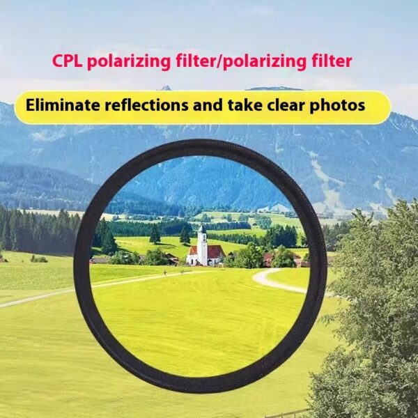 Mobile Phone Polarized Lens Special Photography Filter Photo HD Auxiliary Shooting