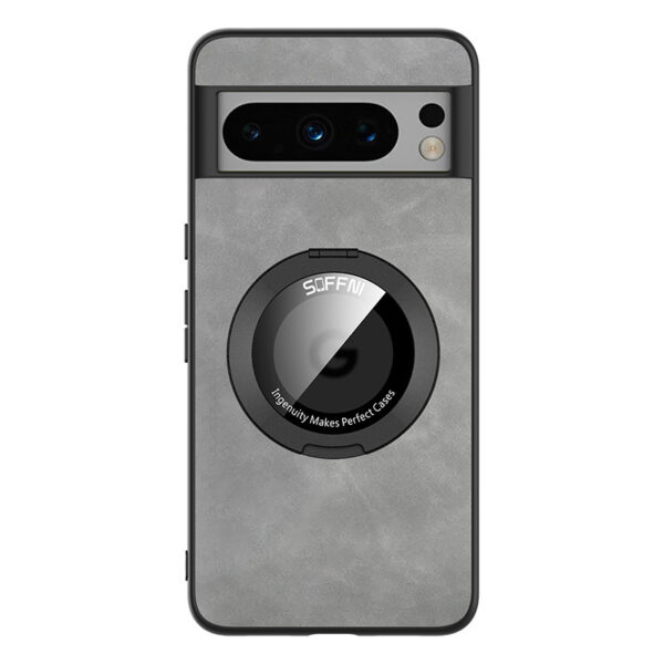 Phone Case Ring Magnetic Suction Sheepskin Anti-fall