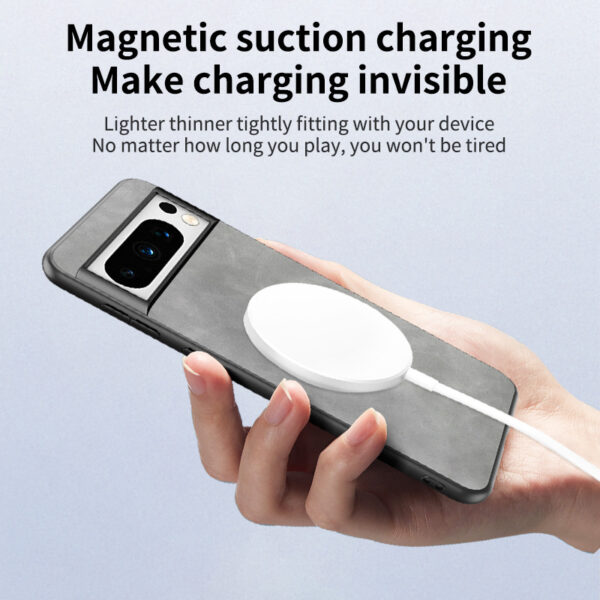 Phone Case Ring Magnetic Suction Sheepskin Anti-fall