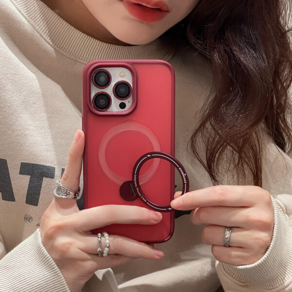 360 Magnetic Spin Sound Bracket Shell Protective Case