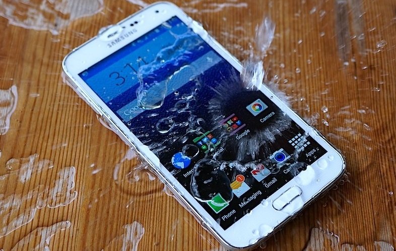 s5 water damage mobile
