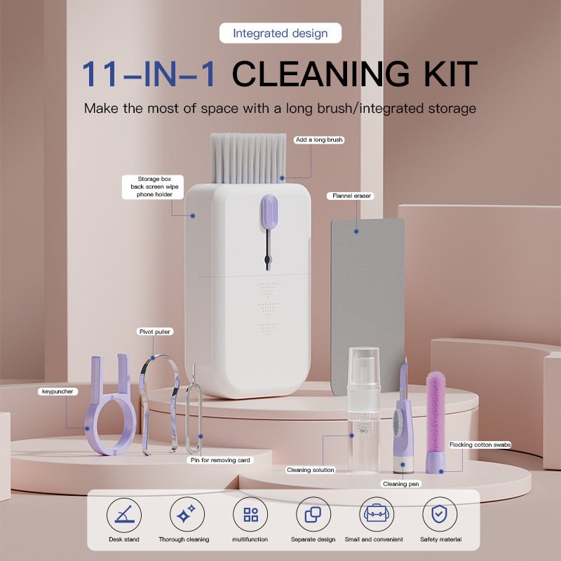 Multifunctional Tech Cleaning Brush