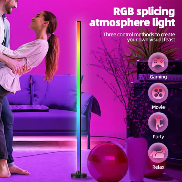 standing floor lamp with remote app